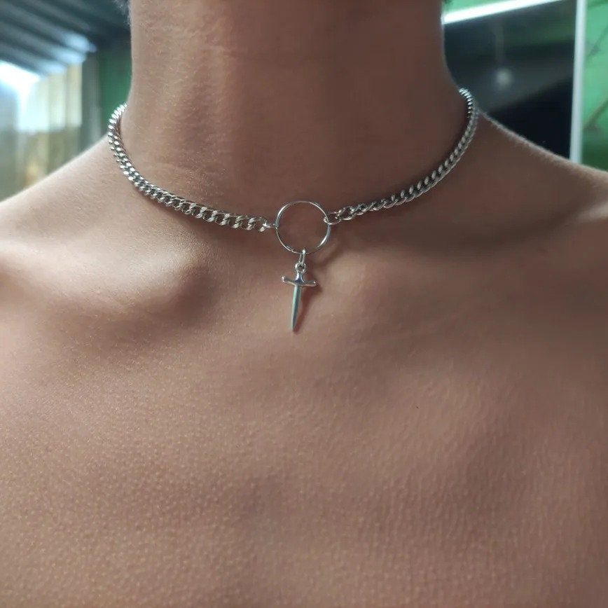 Light Chain Cross Necklace