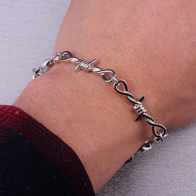 Barbed Wire Unisex Bracelet